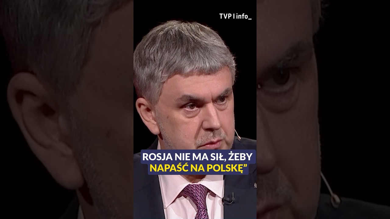 Ekspert: Rosja nie ma sił, żeby napaść na Polskę #polityka #polska #rosja #shorts