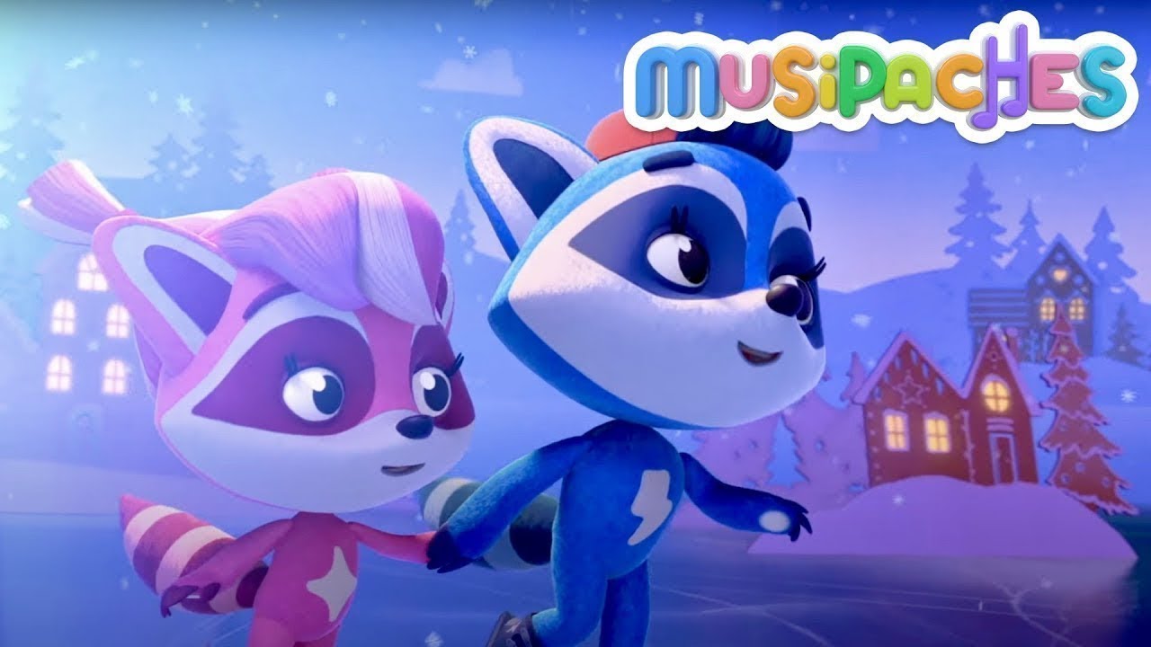 Copos de Nieve | Musipaches | Dibujos Animados Educativos | Canciones y Rimas Infantiles