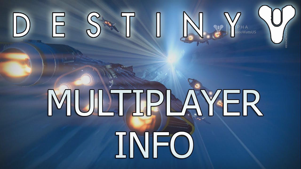 DESTINY ALPHA &mdash; ИНФОРМАЦИЯ О МУЛЬТИПЛЕЕРЕ (Геймплей мультиплеера Destiny на PS4)