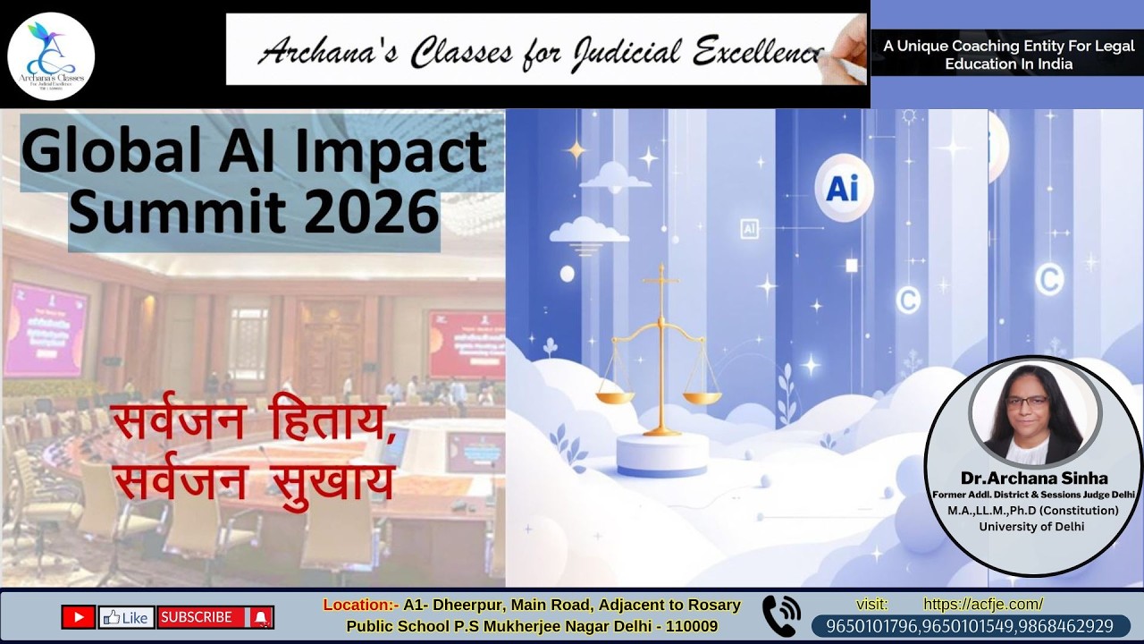 Global AI Impact Summit 2026 || Acfje