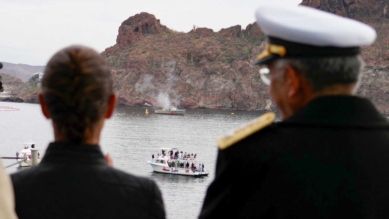 Inauguración del Museo Subacuático Sonorense. Guaymas, Sonora