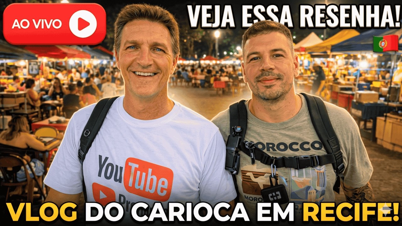 🔴IRL ao VIVO -ENCONTRO COM RENAM do VLOG do CARIOCA