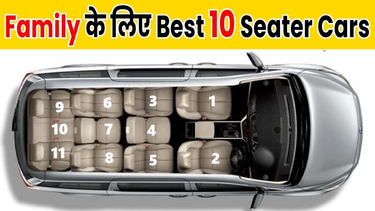 2025 के लिए Best 9, 10 और 11 Seater Cars In India