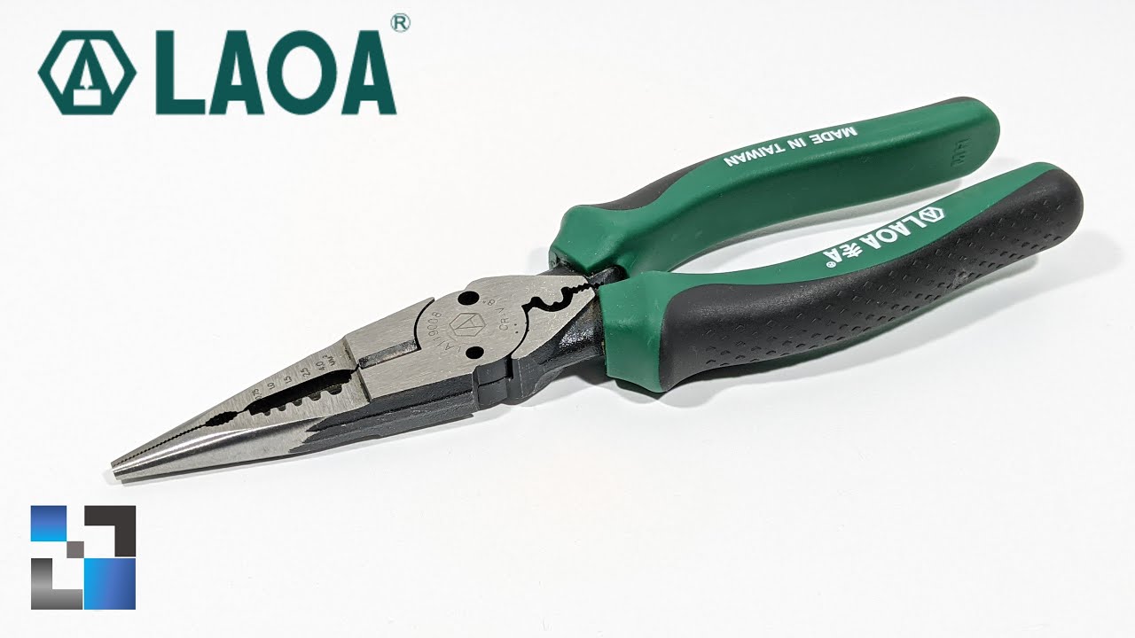 ALICATE LAOA MULTIFUNÇÃO - A FORÇA NO ALICATE DE BICO! - LA119008