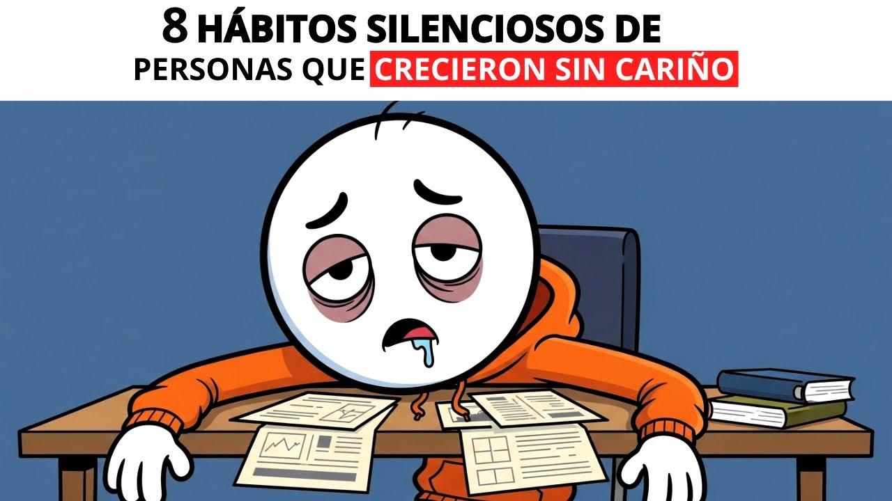 8 HÁBITOS SILENCIOSOS de personas que crecieron sin cariño (la 5 destroza)