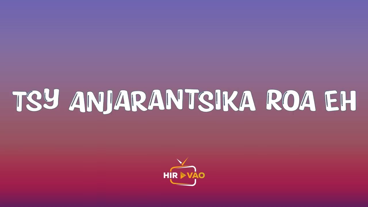 Roseliane - TSY ANJARA (Feat. KOIKE) [Lyrics Video]