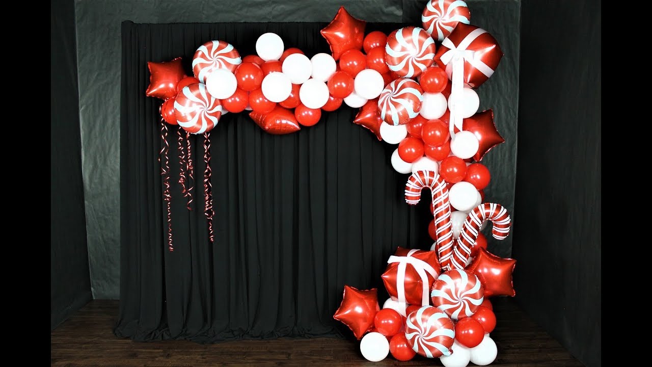 Christmas Balloon Garland DIY | How To | Tutorial | GIVEAWAY Closed