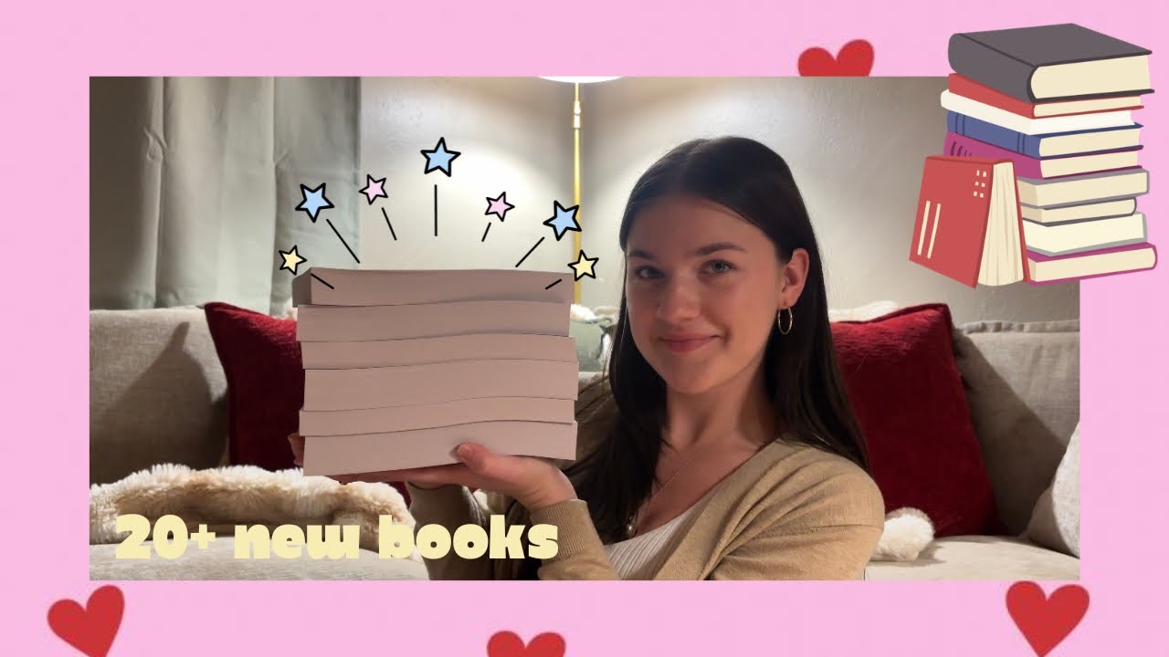 FIRST BOOK HAUL OF THE YEAR(20+)📚