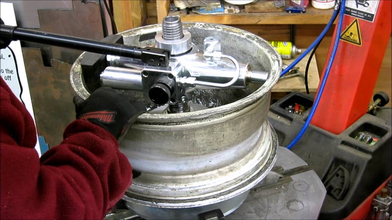 Straightening a rim