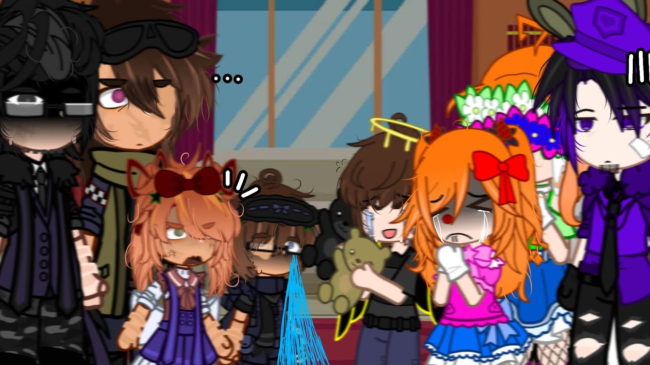 The Aftons meet stereotypical Aftons !! || My Au || a bit lazy
