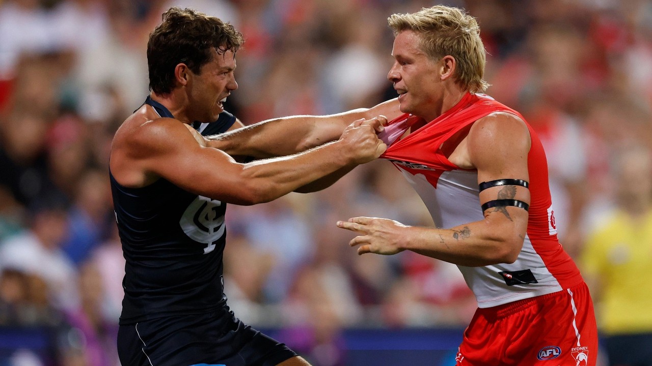 Очень напряженный матч - Карлтон против Сиднея - Первый тур AFL 2026