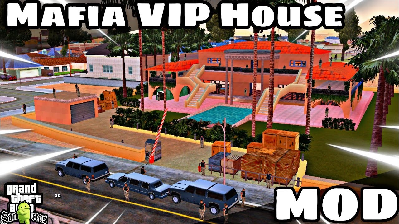 Mafia VIP House MOD For GTA San Andreas Android || Ron GamerX
