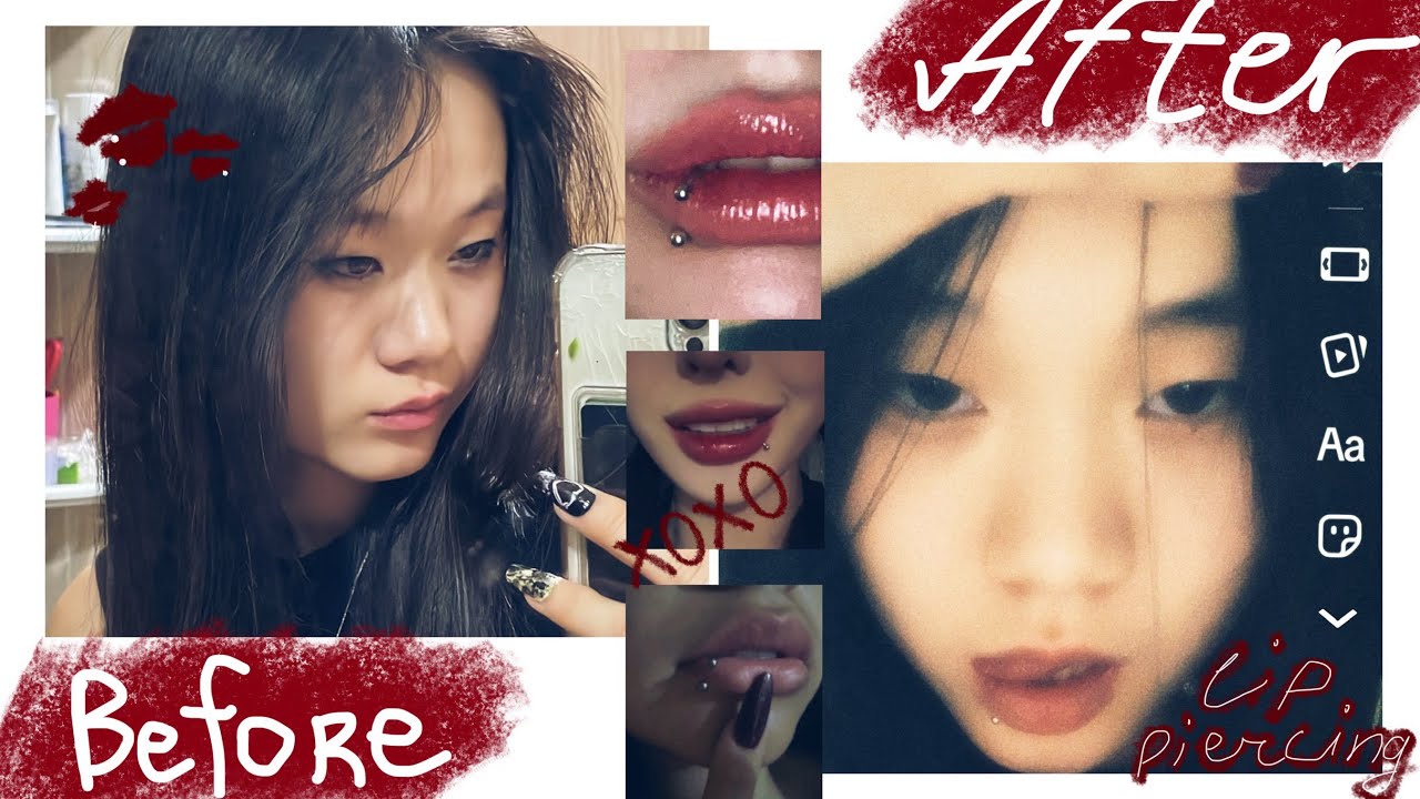 УРУУЛАА ЦООЛОВ🪡 [lip piercing] 💋