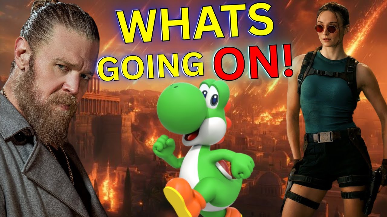 Mario Movie Update, Sophie Turner going plain and God of War news & More