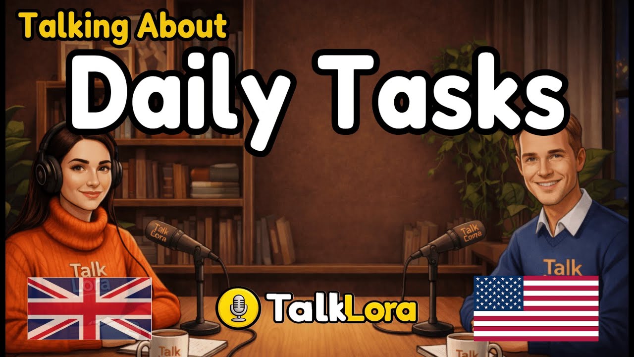 How to Talk About Your Daily Routine in English | English Conversation Practice