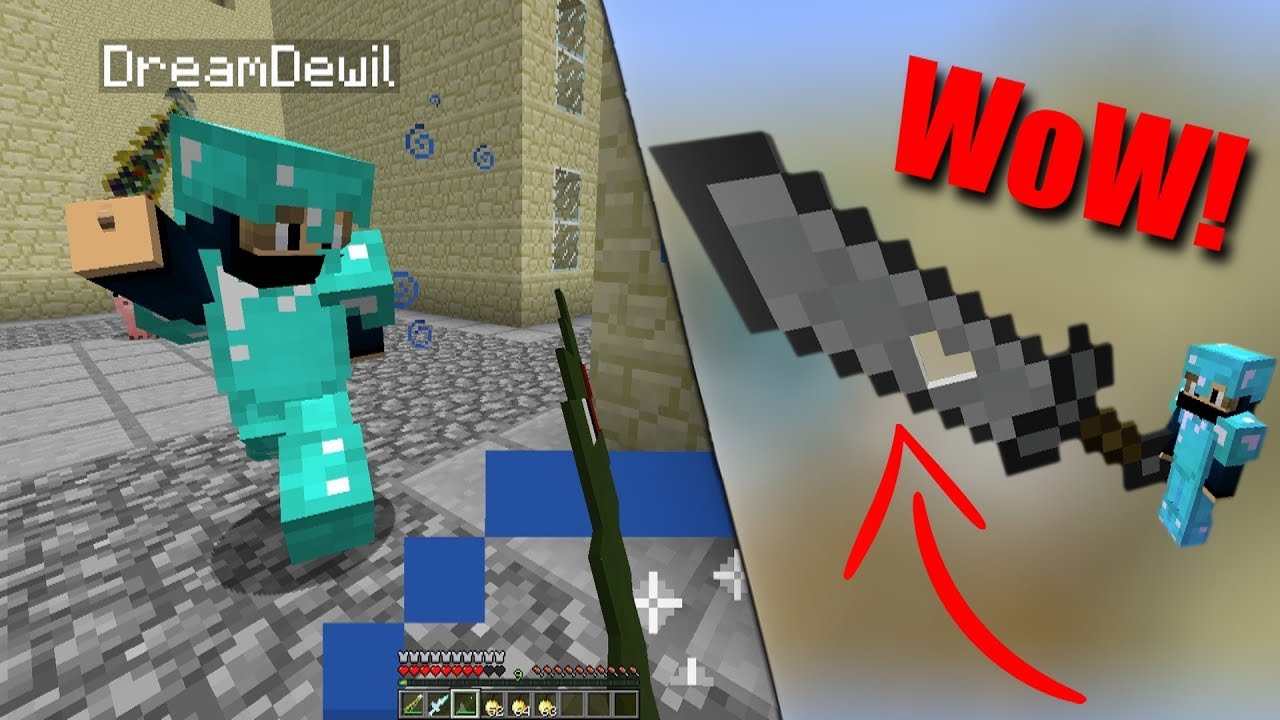 Legendás Kardokkal harcoltunk a MINECRAFTBAN!