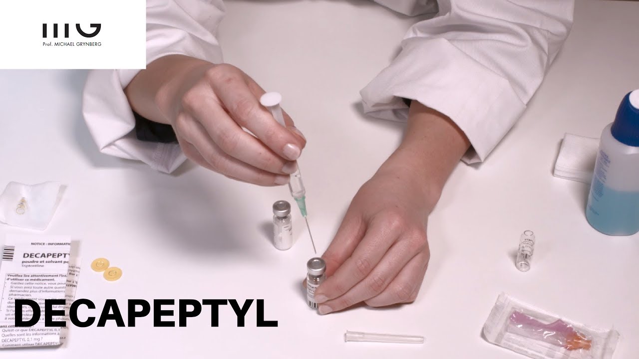 DECAPEPTYL _ Tutoriel