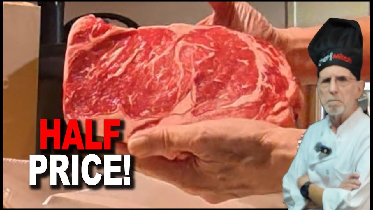 GET RIBEYES for HALF PRICE this week!  SERIOUSLY!