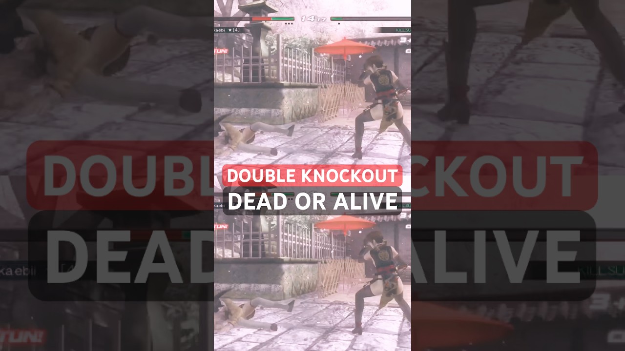 DOUBLE KNOCKOUT - Dead Or Alive 5 🕹️