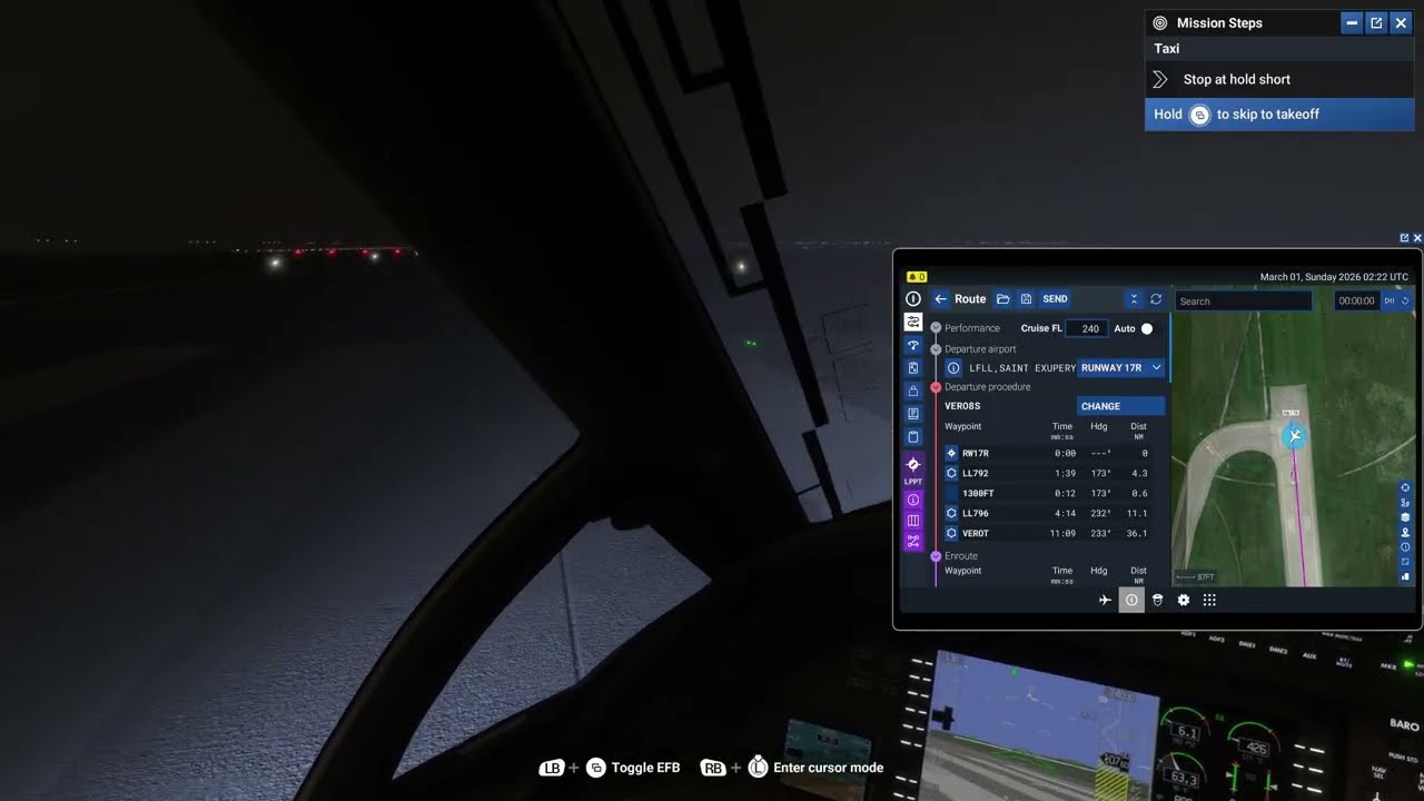 MSFS 2024 Career Flight 4K Ultra HD Pilatus PC-12 LFLL - LPPT / Saint Exupery - Lisbon 01.03.2026