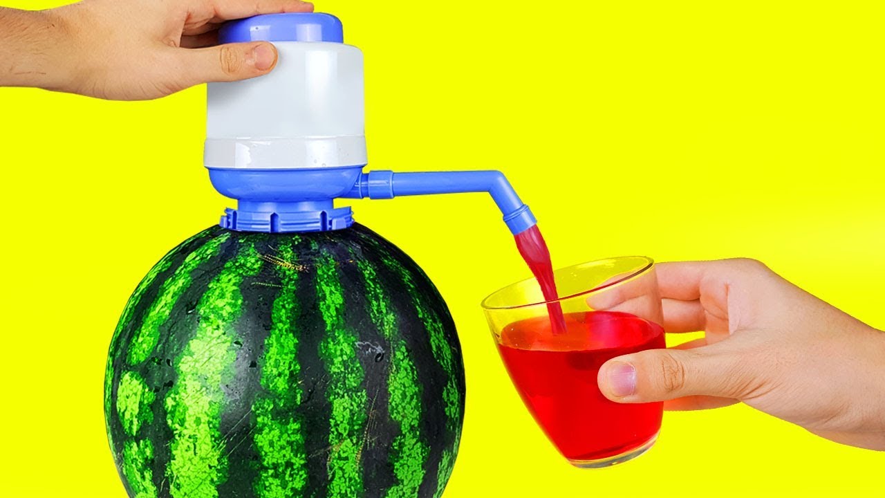 17 SIMPLE LIFE HACKS WITH WATERMELON
