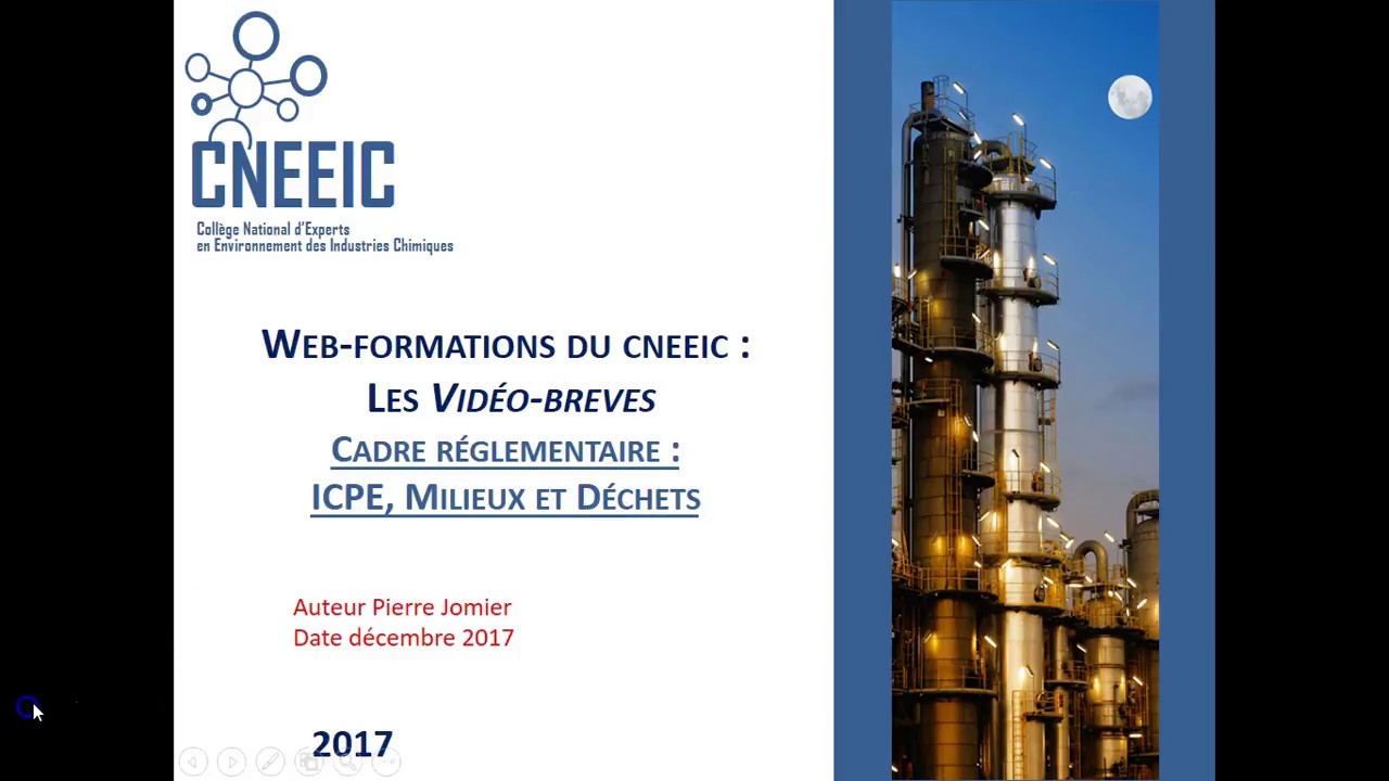 Installations classées (ICPE) et milieux