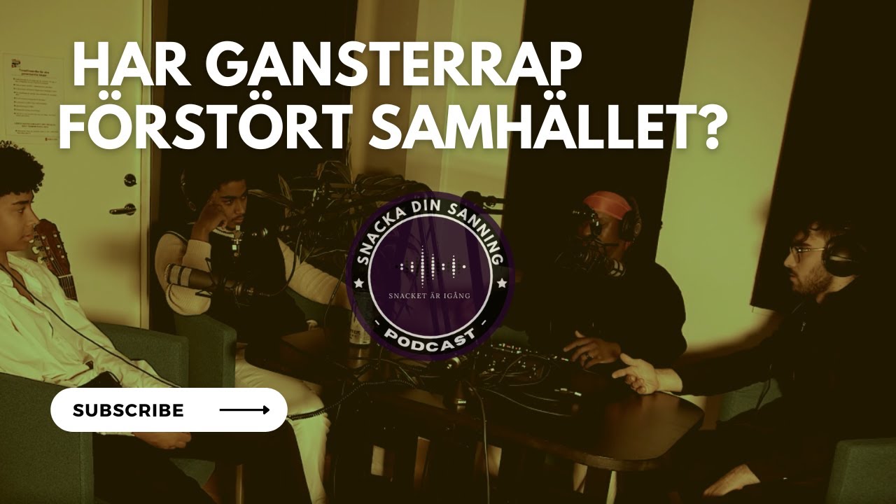 Har gansterrap f&ouml;rst&ouml;rt samh&auml;llet? *DEL 1* Hiphop och samh&auml;llet