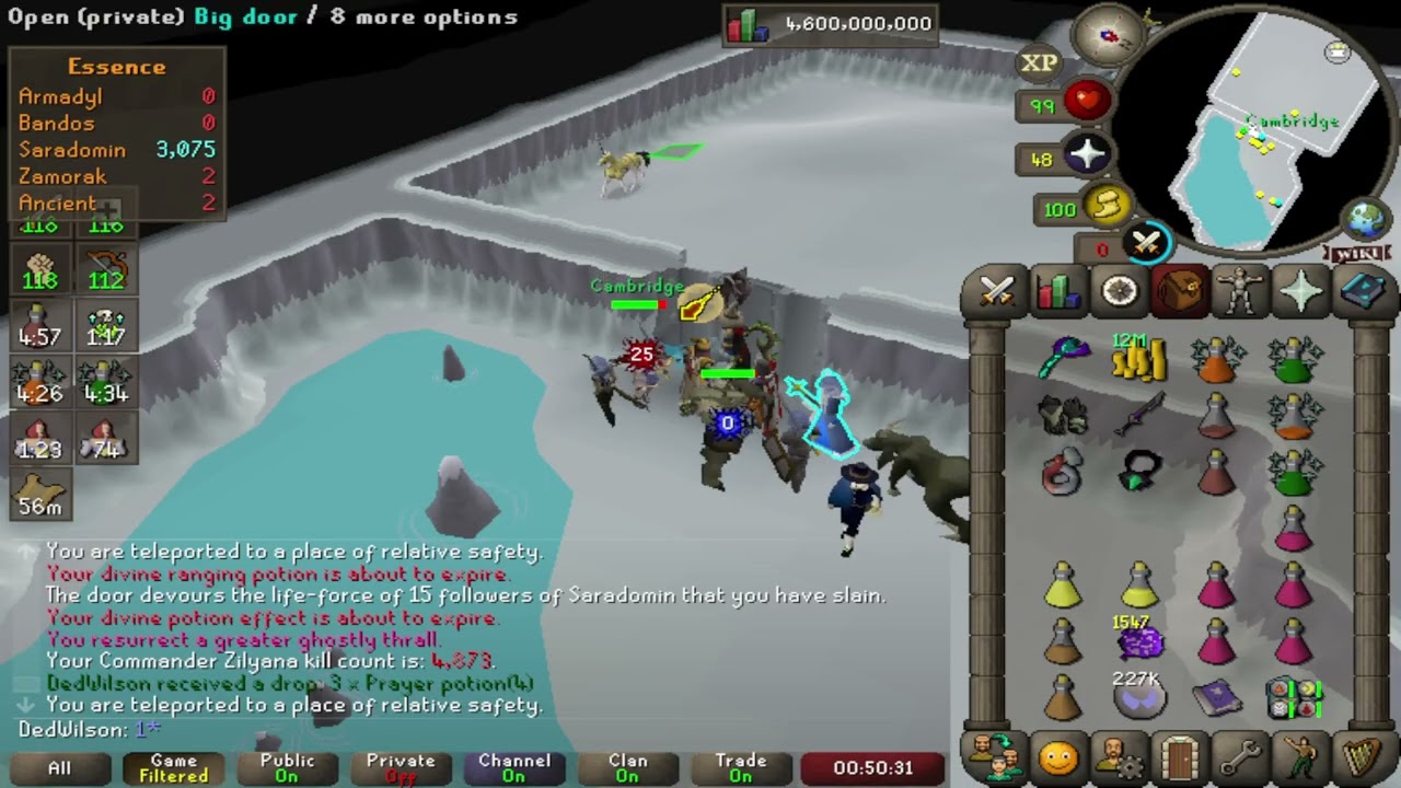 Sara GWD Kc Spending 75 Kills/hr