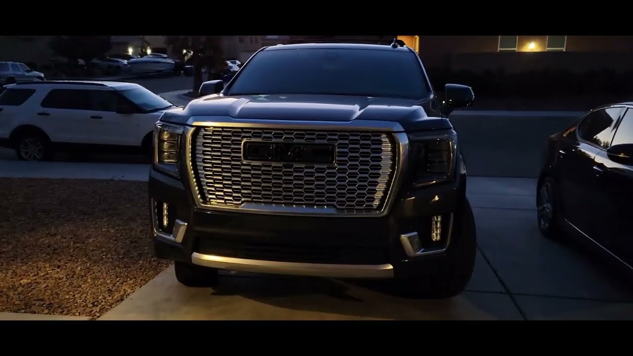 2022 Yukon Denali illuminated emblem install   Warning ASMR !!!!!!!