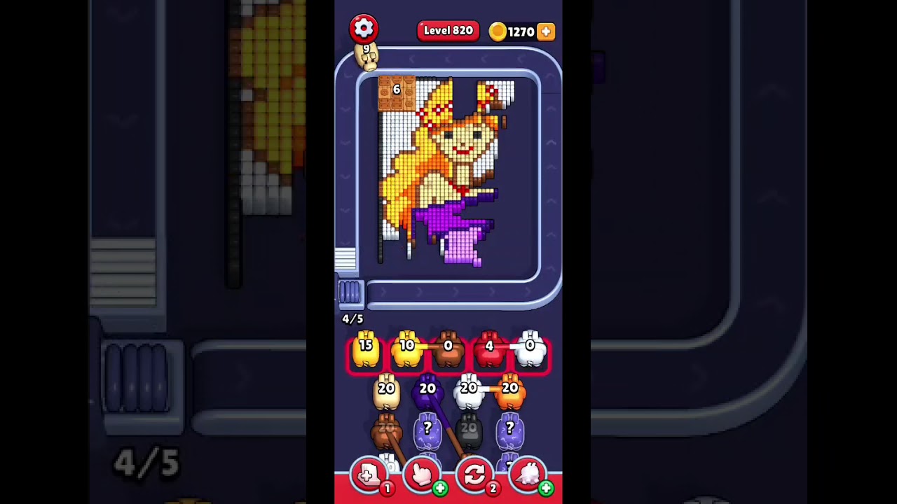 Pixel Flow Level 820 walkthrough (no commentary)