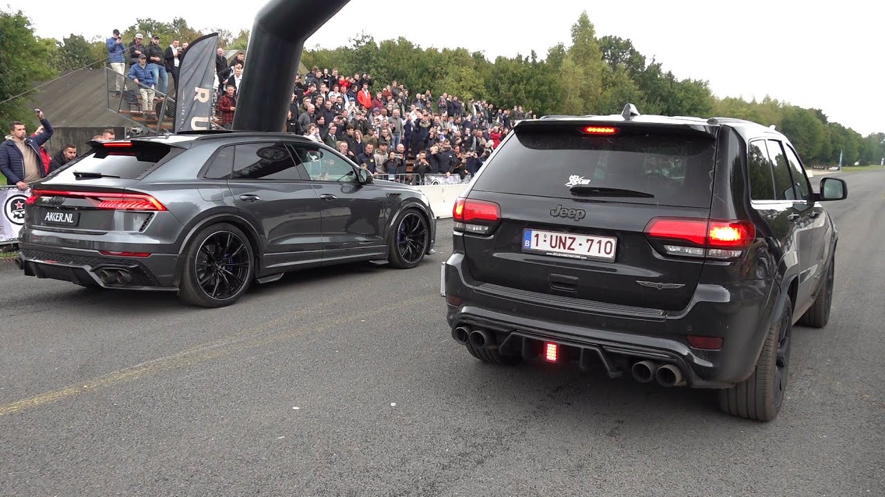 Jeep Cherokee Trackhawk vs ABT Audi RSQ8-R Signature Edition