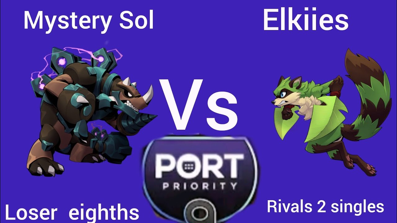 Rivals of aether 2 Mystery Sol (Galvan) vs Elkiies (Maypul) Loser Eights.