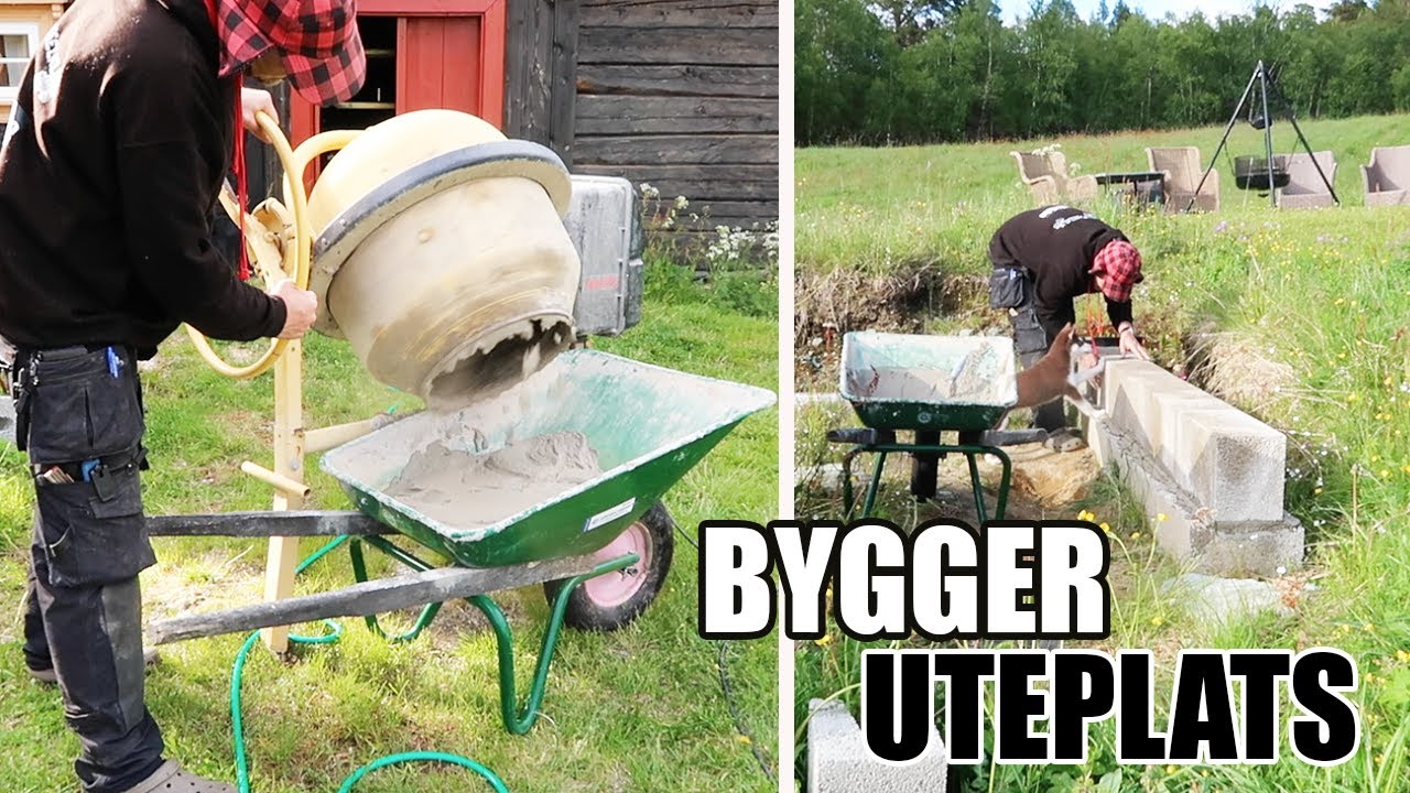 BYGGER UTEPLATS