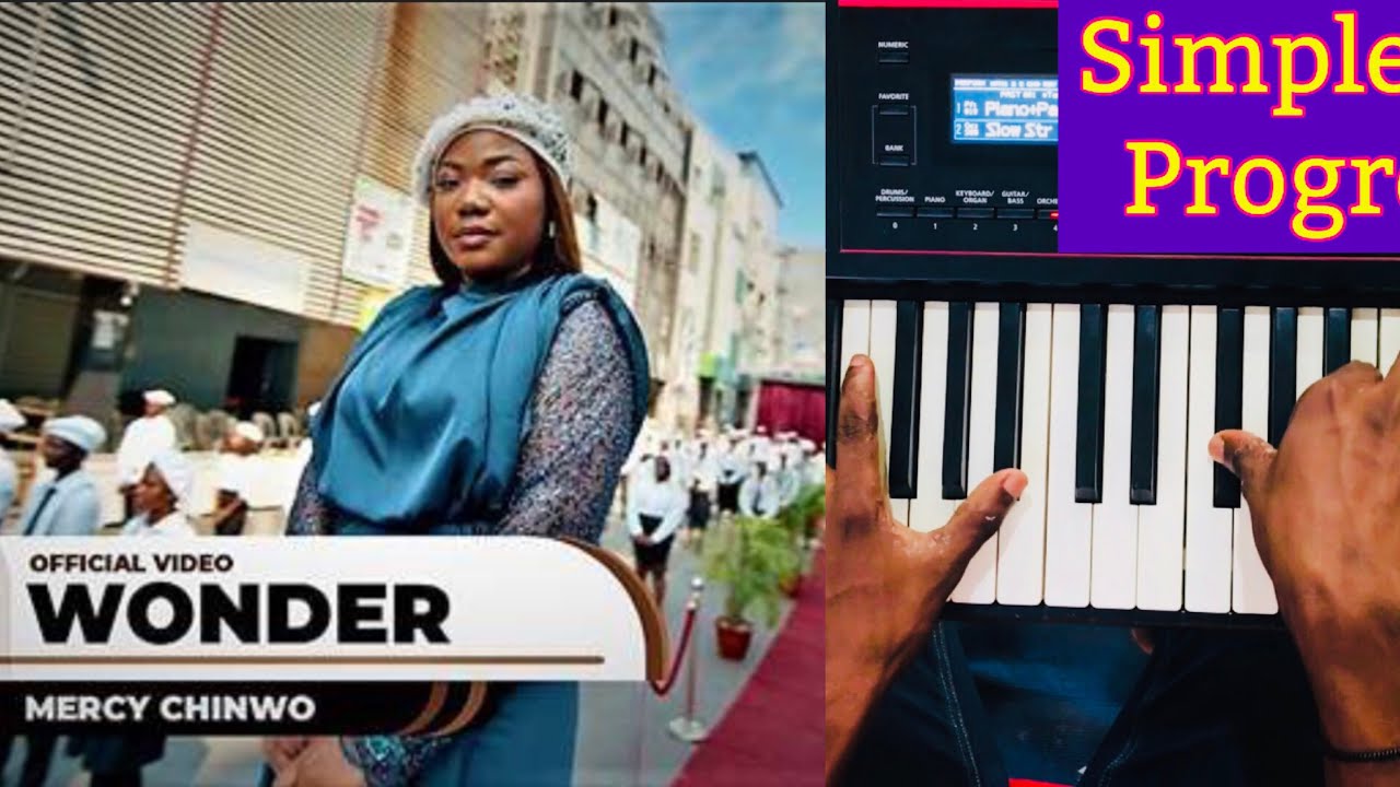 How To Play “Wonder” By Mercy Chinwo. Total Breakdown from Intro to end. Simple Chord Progression 🔥