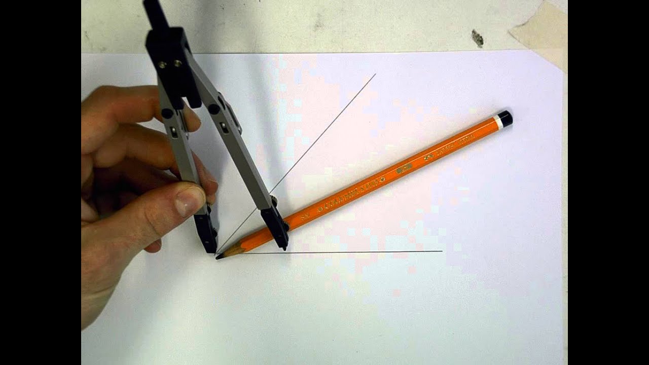 JC Tech Graphics - Bisecting an angle