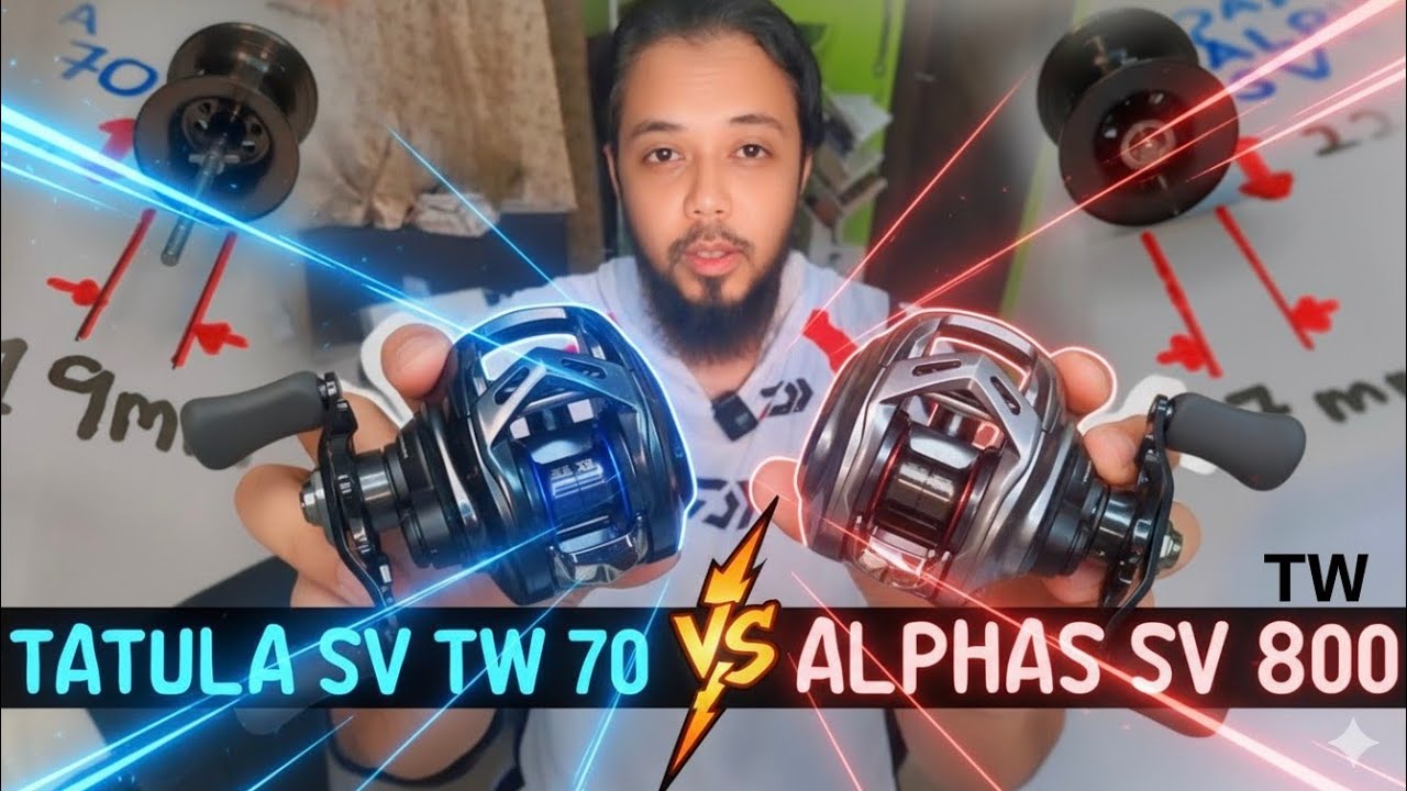 Daiwa Sv Tw |Daiwa Tatula Sv Tw 70 Vs Alphas Sv Tw800 Malaysian Review