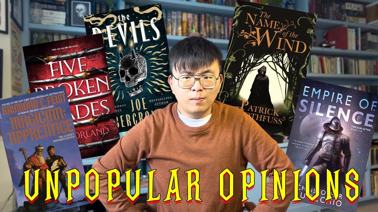 My Most CONTROVERSIAL Fantasy Book Opinions 😈 | Unpopular Opinion Tag 2025