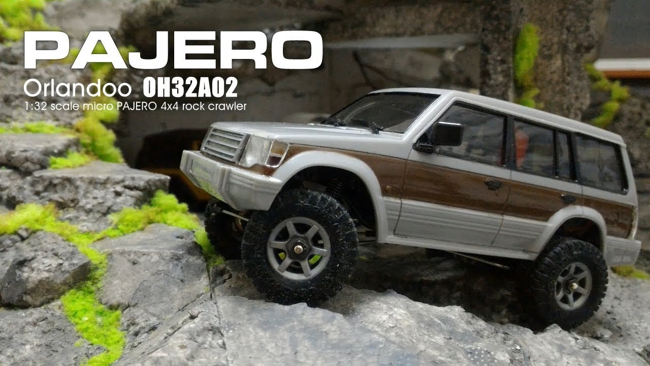 Pajero Orlandoo OH32A02 1:32 scale micro 4x4 crawler