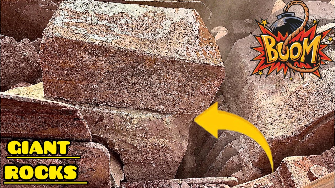 👹ASMR Giant Jaw Rock Stone Crushing-Soothing Sounds & Powerful Crushing. Sand crushing.#asmrsounds