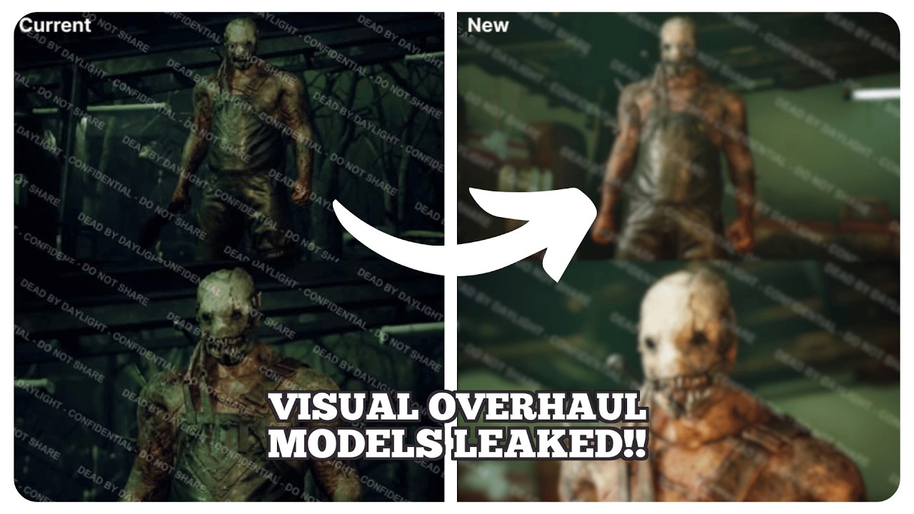 ШОКИРУЮЩИЙ СЛИВ НОВЫХ МОДЕЛЕЙ ПЕРСОНАЖЕЙ ДЛЯ ОБНОВЛЕНИЯ ГРАФИКИ DBD &mdash; Dead by Daylight
