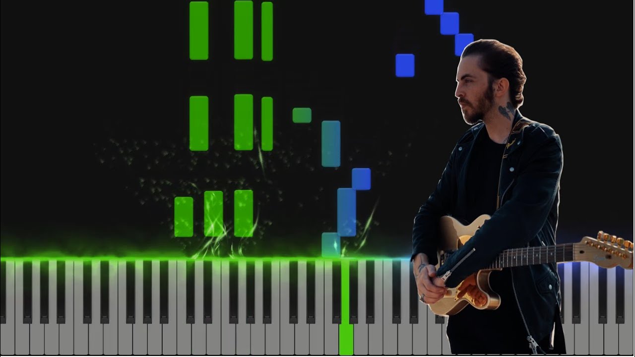 Alien-Dennis Lloyd- Easy Piano Cover + Sheet Music