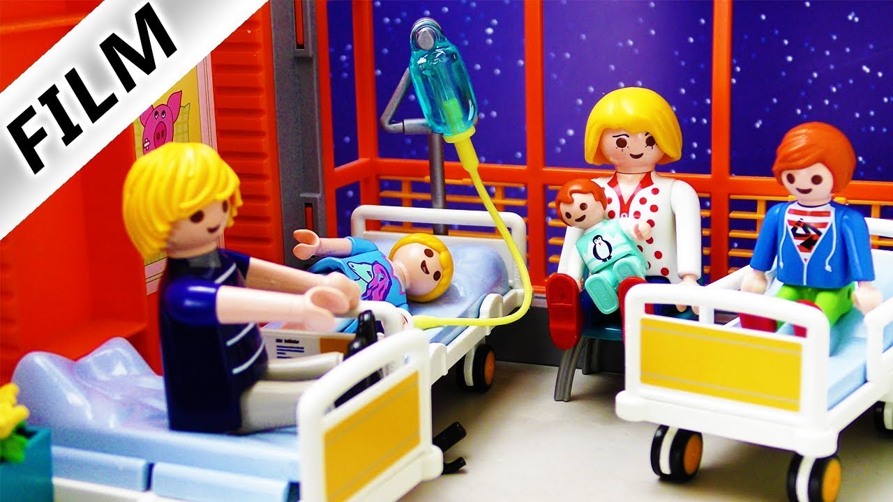 Playmobil Film deutsch | EINE NACHT IM KRANKENHAUS MIT FAMILIE VOGEL | Alle verletzt? Kinderfilm