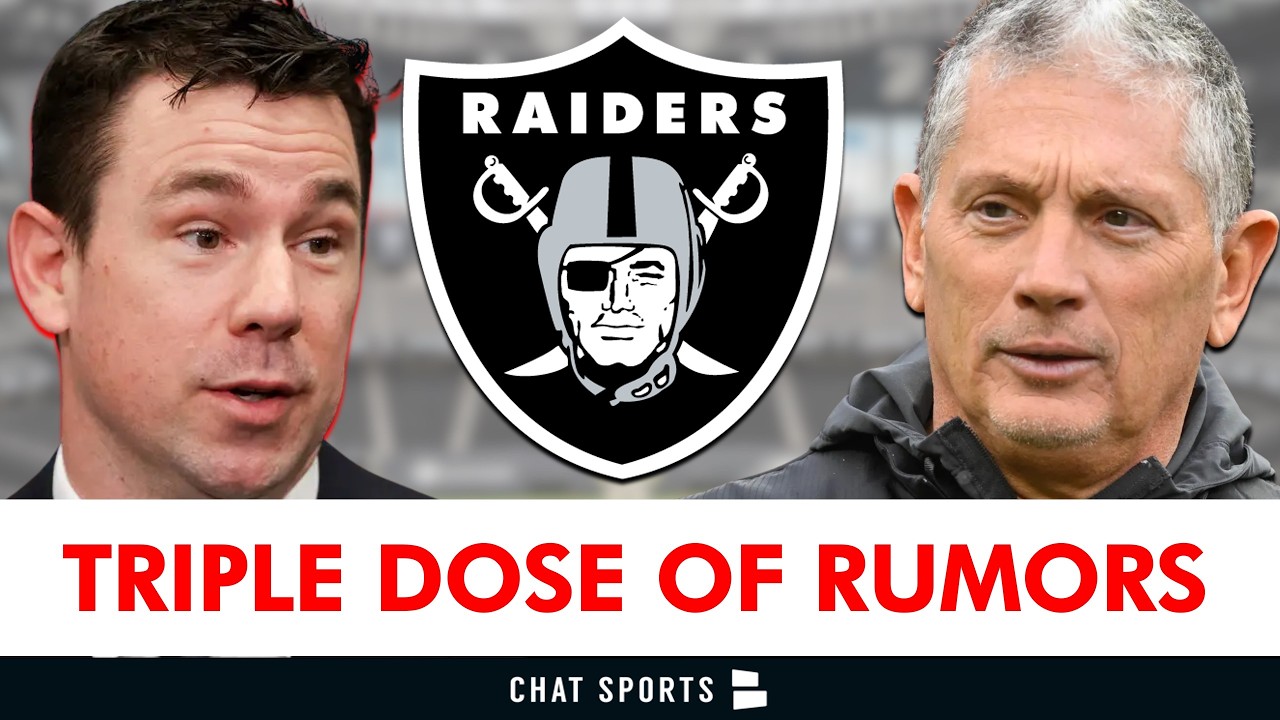 Las Vegas Raiders Get A TRIPLE DOSE Of Rumors