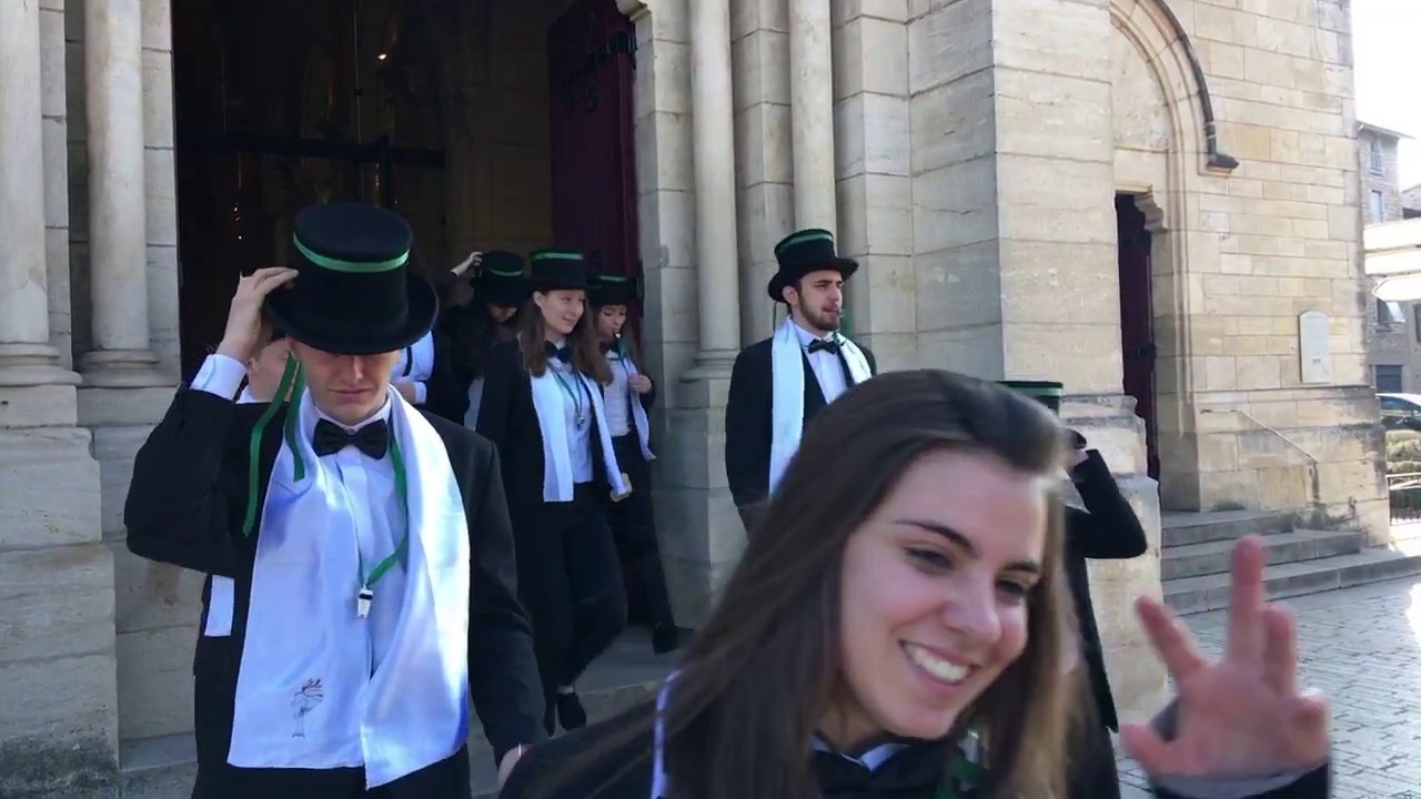 CONSCRITS ANSE CLASSES EN 7 .   Cérémonie religieuse des conscrits 25 FEV 2017