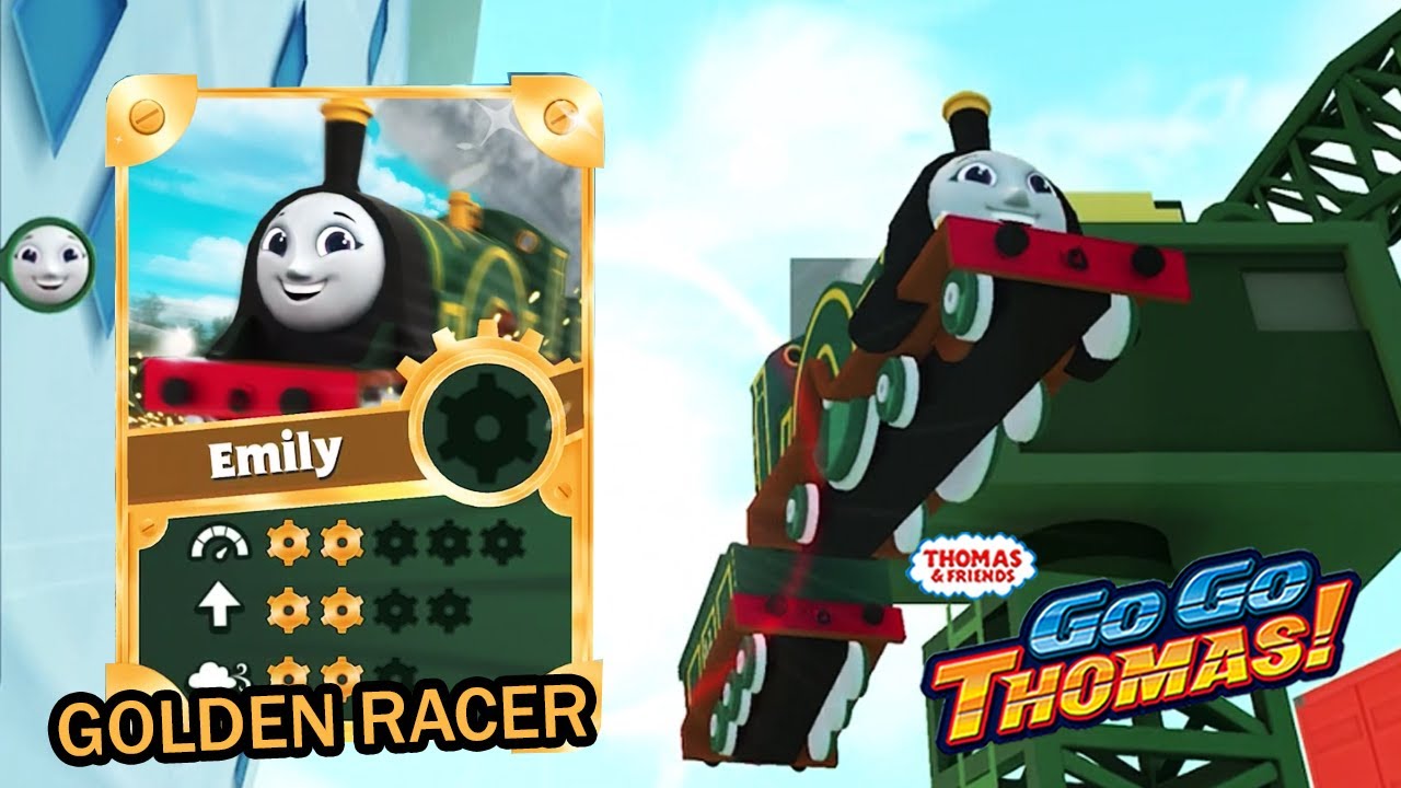 Thomas & Friends: Go Go Thomas - ⭐⭐Emily the Emerlad Engine Evolved to Golden Racer⭐⭐