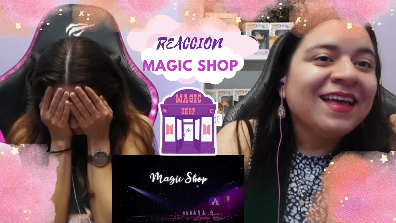 REACCIONANDO A BTS | MAGIC SHOP |  LETRA Y PERFOMANCE