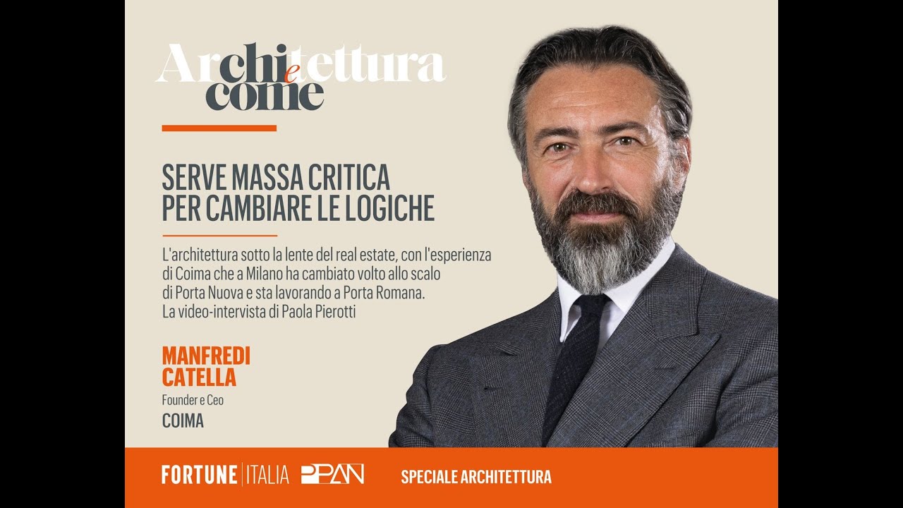Manfredi Catella, founder e ceo Coima