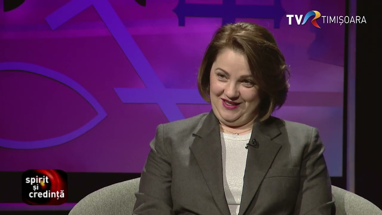 Prof. dr. Loredana Pungă, Dir. Școala Doctorală Științe Umaniste UVT, la #SpiritSiCredinta @TVRTM