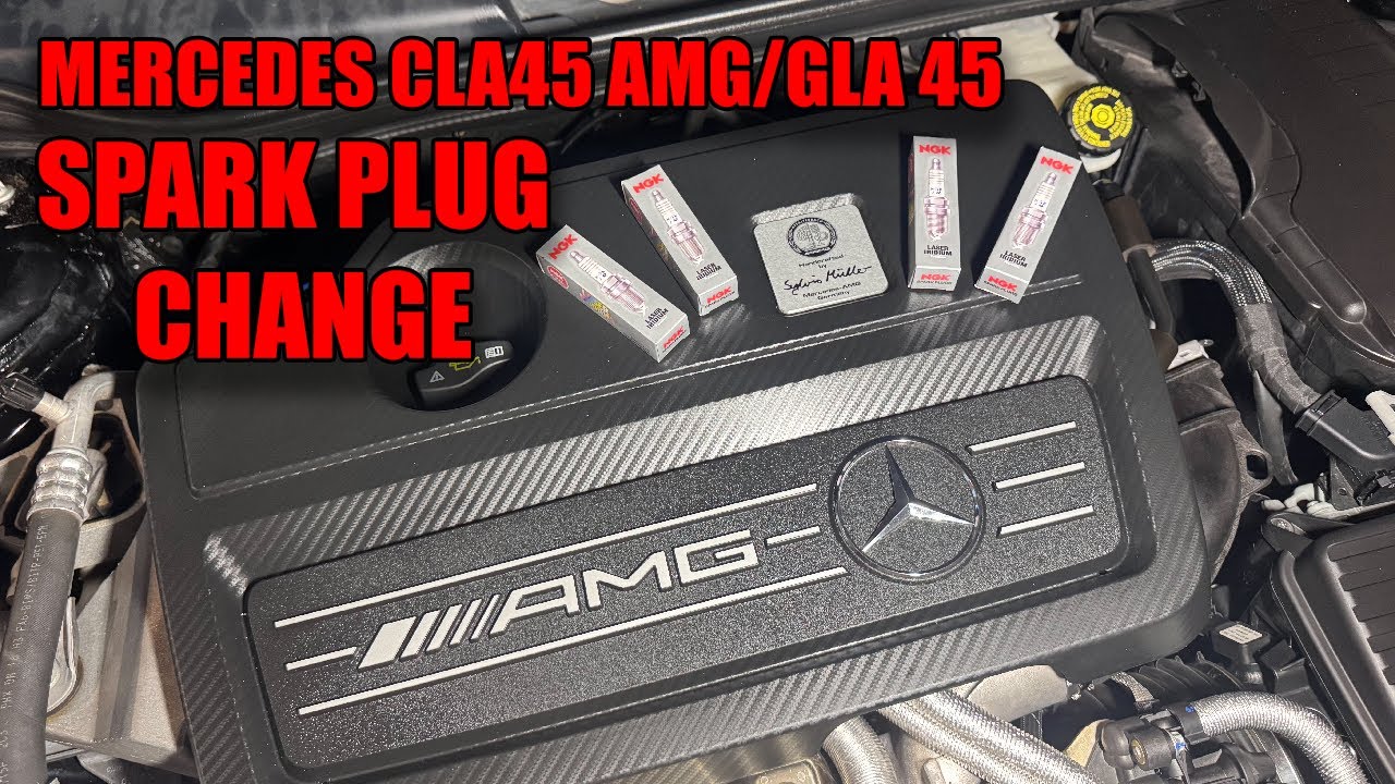 2014-2018 Mercedes CLA45 AMG Spark Plug Replacement (M133)