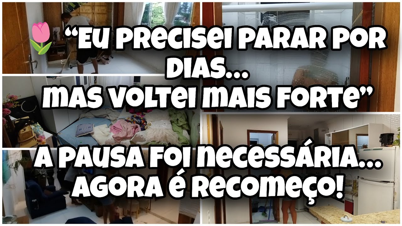 Eu precisei parar por dias… mas voltei mais forte 💪✨”